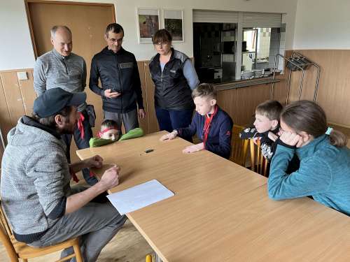 Hvězdný víkend sokolského turisťáku z Podolí na Maršově - 29.4.2023