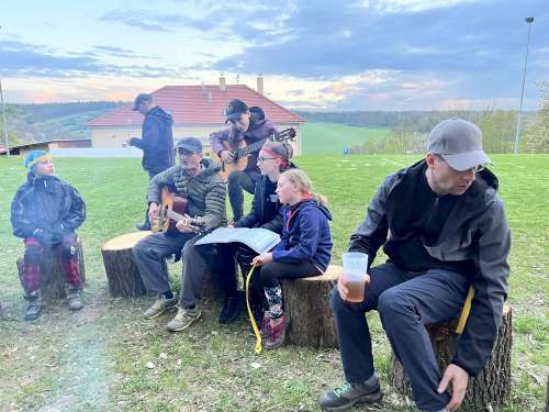 Hvězdný víkend sokolského turisťáku z Podolí na Maršově - 29.4.2023