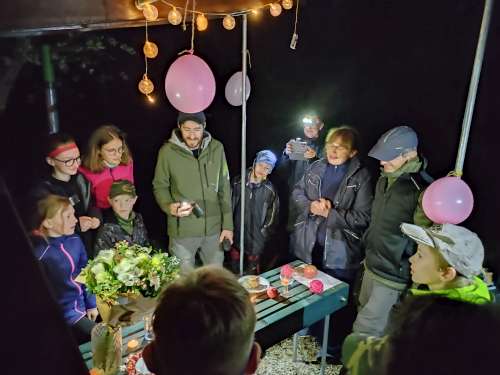 Hvězdný víkend sokolského turisťáku z Podolí na Maršově - 29.4.2023