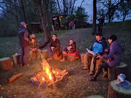 Hvězdný víkend sokolského turisťáku z Podolí na Maršově - 29.4.2023