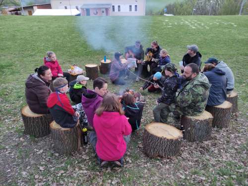 Hvězdný víkend sokolského turisťáku z Podolí na Maršově - 29.4.2023