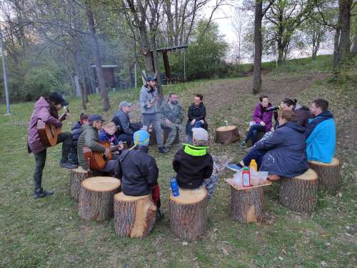 Hvězdný víkend sokolského turisťáku z Podolí na Maršově - 29.4.2023