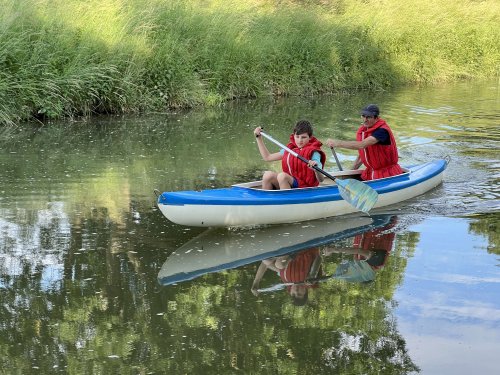 Vodácký výcvik malých Sokolů na Olšavě - 13.6.2023