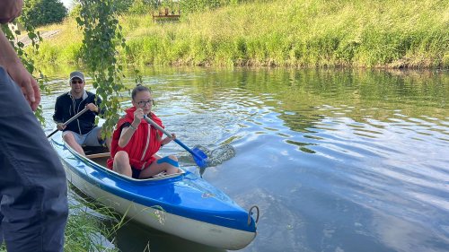 Vodácký výcvik malých Sokolů na Olšavě - 13.6.2023