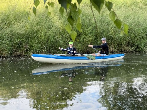 Vodácký výcvik malých Sokolů na Olšavě - 13.6.2023