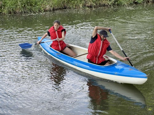 Vodácký výcvik malých Sokolů na Olšavě - 13.6.2023