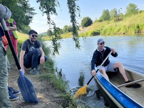 Vodácký výcvik malých Sokolů na Olšavě - 13.6.2023