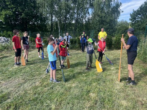 Vodácký výcvik malých Sokolů na Olšavě - 13.6.2023
