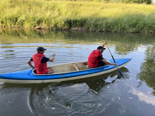 Vodácký výcvik malých Sokolů na Olšavě - 13.6.2023
