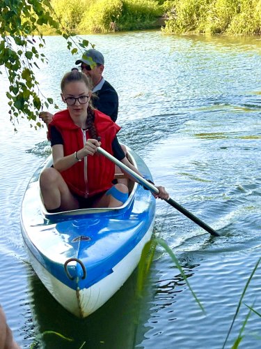 Vodácký výcvik malých Sokolů na Olšavě - 13.6.2023