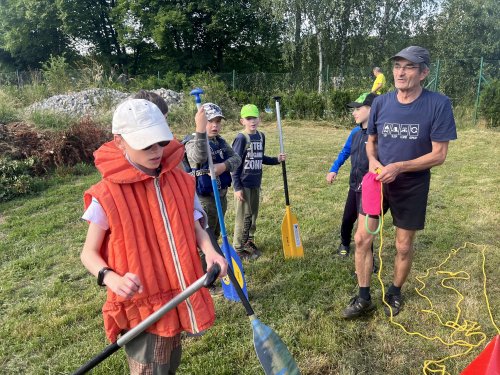 Vodácký výcvik malých Sokolů na Olšavě - 13.6.2023