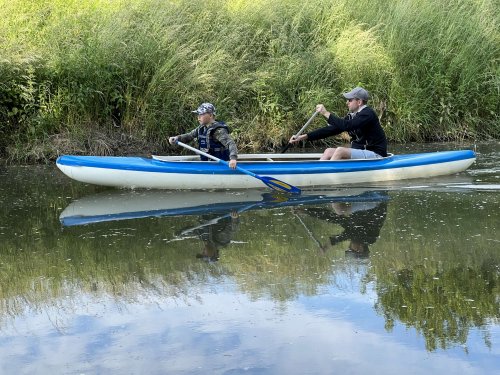 Vodácký výcvik malých Sokolů na Olšavě - 13.6.2023