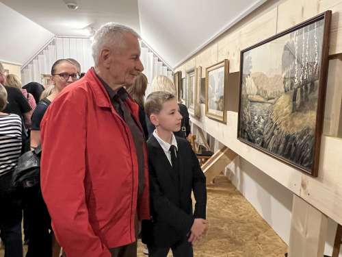 Vernisáž obrazů Františka Šoustala - 13.10.2023