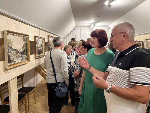 Vernisáž obrazů Františka Šoustala - 13.10.2023