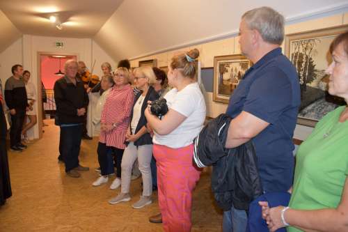 Vernisáž obrazů Františka Šoustala - 13.10.2023