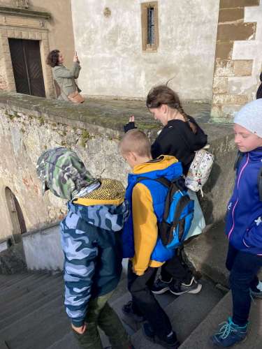 Vycházka Sokolů na hrad Buchlov a Karlovu skálu - 26.10.2023