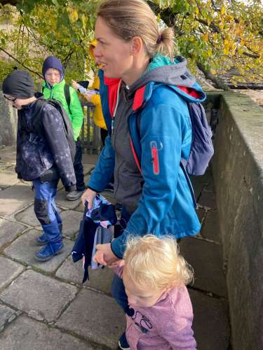 Vycházka Sokolů na hrad Buchlov a Karlovu skálu - 26.10.2023