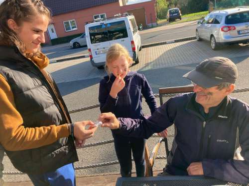 Vycházka Sokolů na hrad Buchlov a Karlovu skálu - 26.10.2023