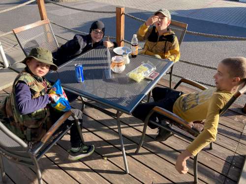 Vycházka Sokolů na hrad Buchlov a Karlovu skálu - 26.10.2023