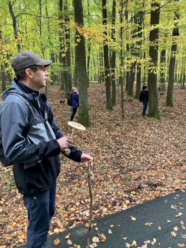 Vycházka Sokolů na hrad Buchlov a Karlovu skálu - 26.10.2023