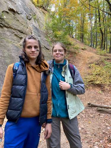 Vycházka Sokolů na hrad Buchlov a Karlovu skálu - 26.10.2023