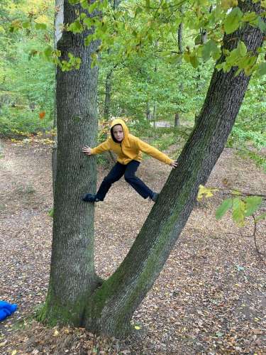 Vycházka Sokolů na hrad Buchlov a Karlovu skálu - 26.10.2023