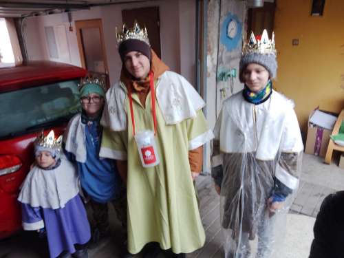 Tříkrálová sbírka v Podolí - 6.1.2024