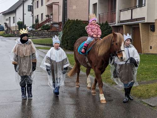 Tříkrálová sbírka v Podolí - 6.1.2024
