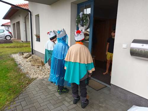 Tříkrálová sbírka v Podolí - 6.1.2024