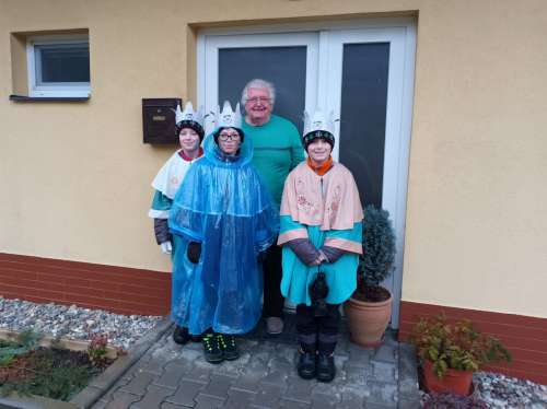 Tříkrálová sbírka v Podolí - 6.1.2024