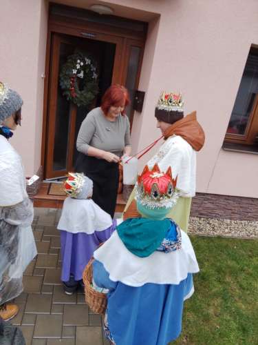 Tříkrálová sbírka v Podolí - 6.1.2024