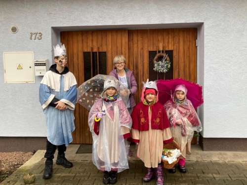 Tříkrálová sbírka v Podolí - 6.1.2024