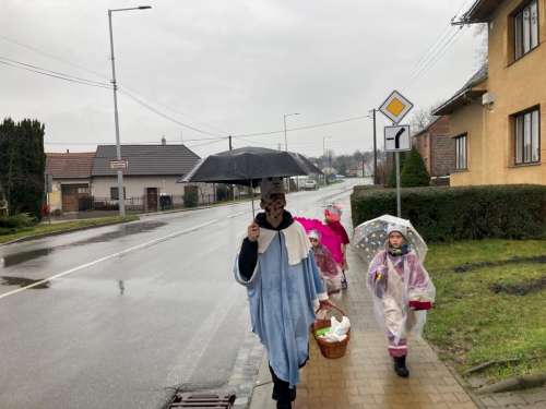 Tříkrálová sbírka v Podolí - 6.1.2024
