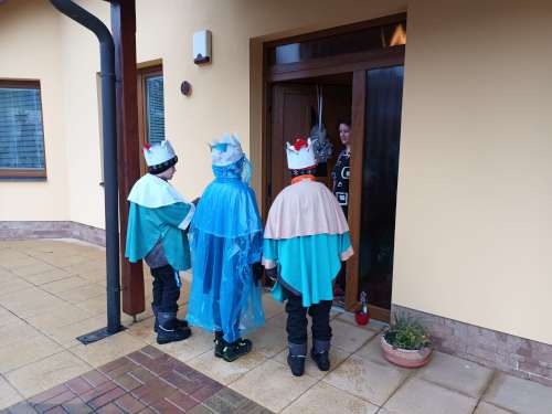 Tříkrálová sbírka v Podolí - 6.1.2024