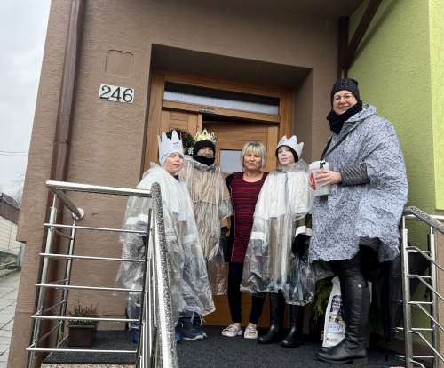 Tříkrálová sbírka v Podolí - 6.1.2024