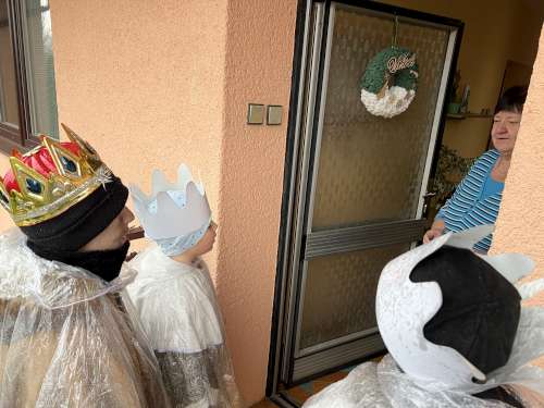 Tříkrálová sbírka v Podolí - 6.1.2024