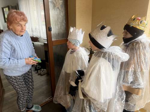 Tříkrálová sbírka v Podolí - 6.1.2024