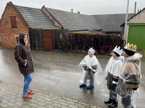 Tříkrálová sbírka v Podolí - 6.1.2024