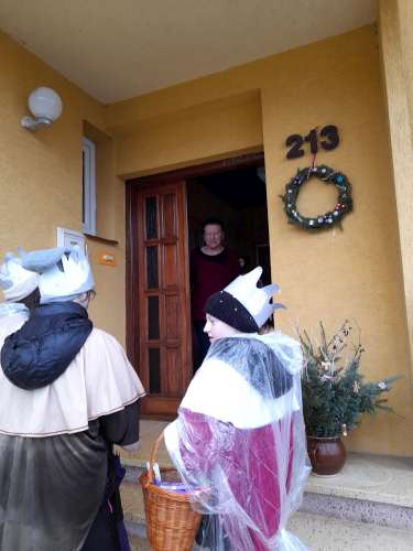 Tříkrálová sbírka v Podolí - 6.1.2024