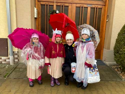 Tříkrálová sbírka v Podolí - 6.1.2024