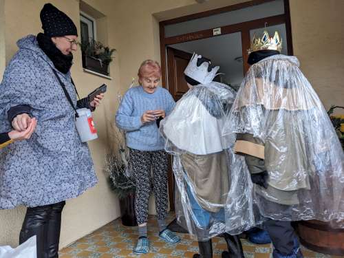Tříkrálová sbírka v Podolí - 6.1.2024