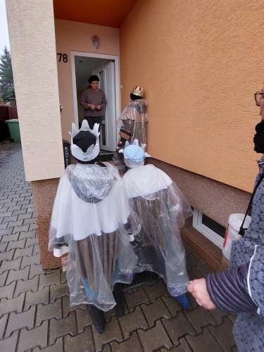 Tříkrálová sbírka v Podolí - 6.1.2024