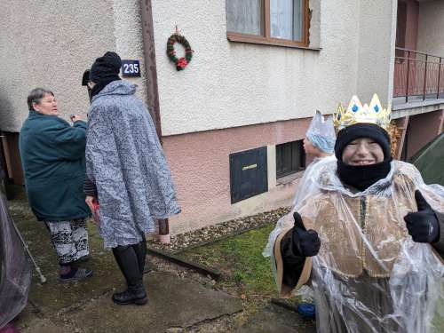 Tříkrálová sbírka v Podolí - 6.1.2024