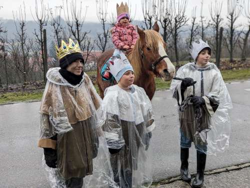 Tříkrálová sbírka v Podolí - 6.1.2024