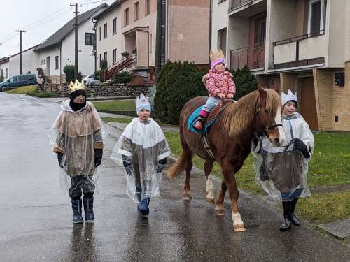 Tříkrálová sbírka v Podolí - 6.1.2024