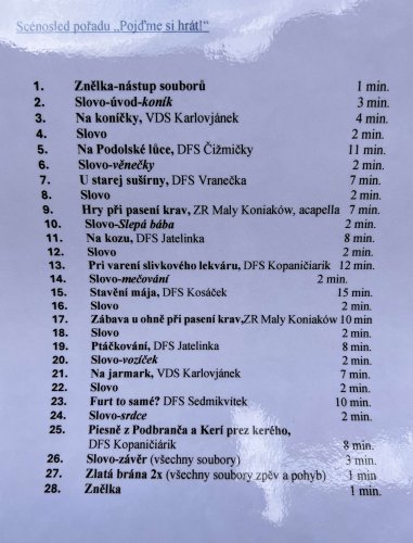 Čižmičky - Folklorní festival Velké Karlovice - 1.6.2024