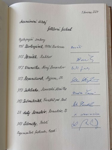 Čižmičky - Folklorní festival Velké Karlovice - 1.6.2024