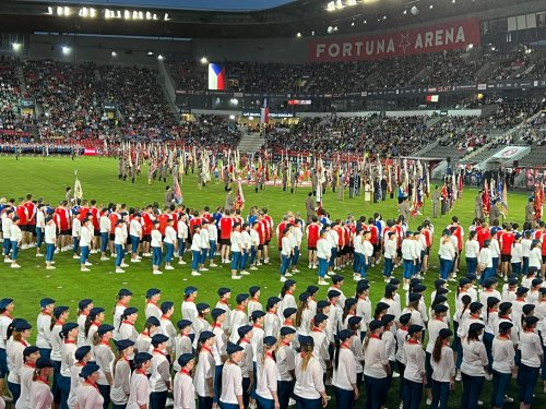 Sokolský slet v Praze - 5.7.2024