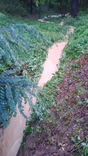 Povodeň na řece Olšavě - 15.9.2024