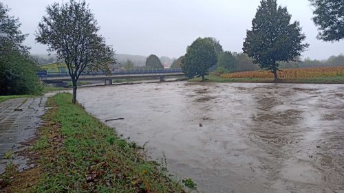 Povodeň na řece Olšavě - 15.9.2024